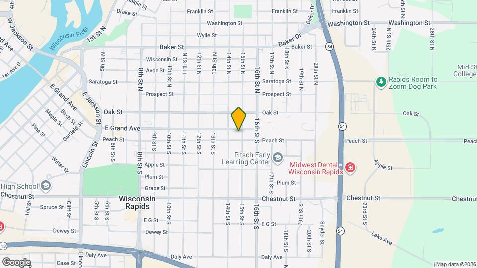 220 15th St S Map and Location Details