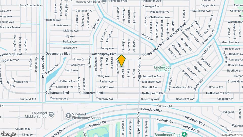 7341 Hart St Map and Location Details