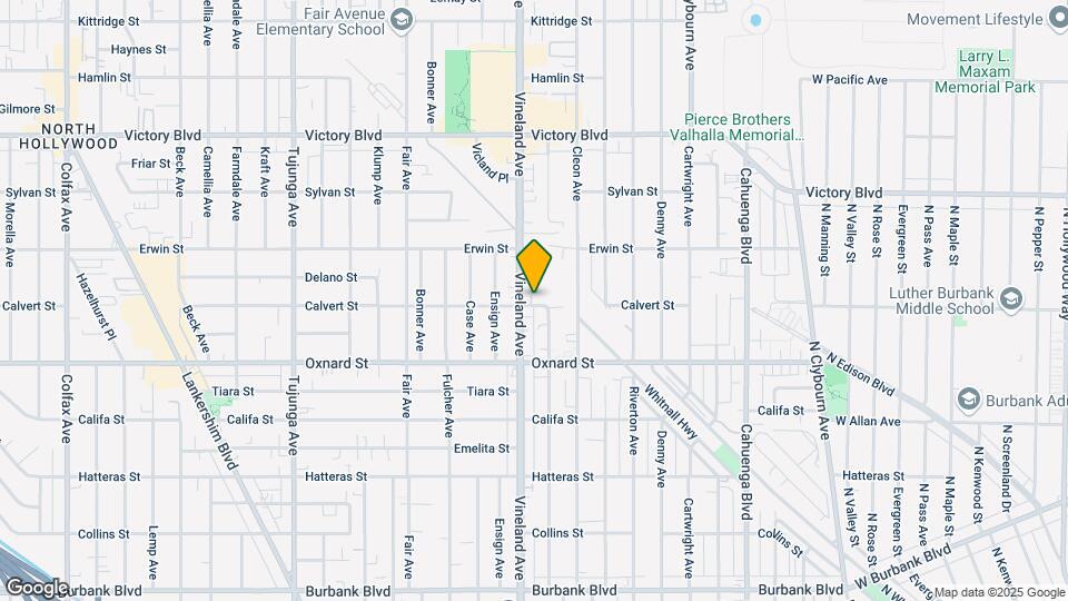 10967 Calvert St Map and Location Details