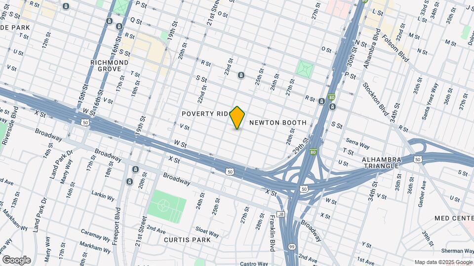 25th Street Map and Location Details