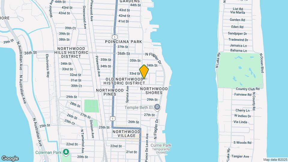 3220 Poinsettia Ave Mapa y Detalles de la Ubicación