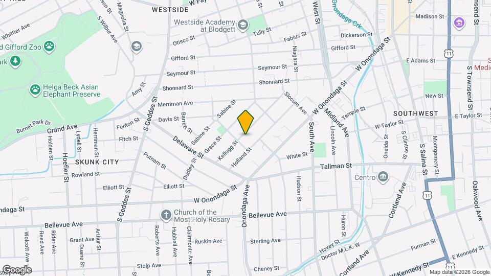 227 Kellogg St Map and Location Details