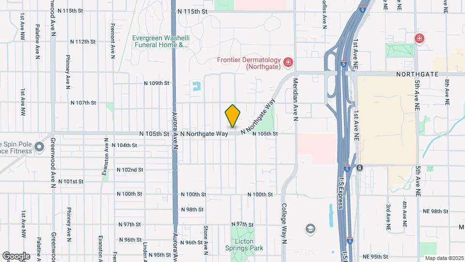 1424 N Northgate Way-Unit -1424 N Northgate Way Map and Location Details