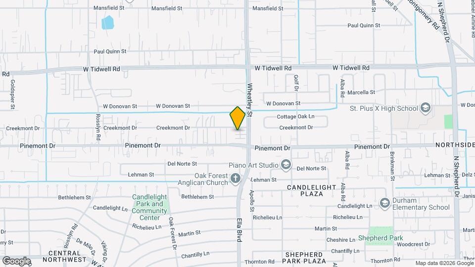3323 Masters Point Dr Map and Location Details