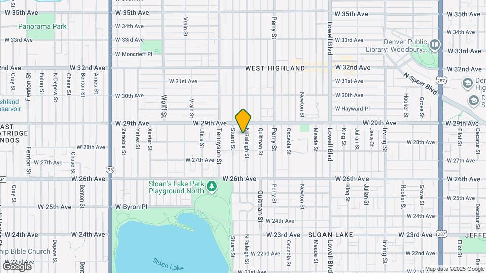 2809 N Raleigh St Map and Location Details