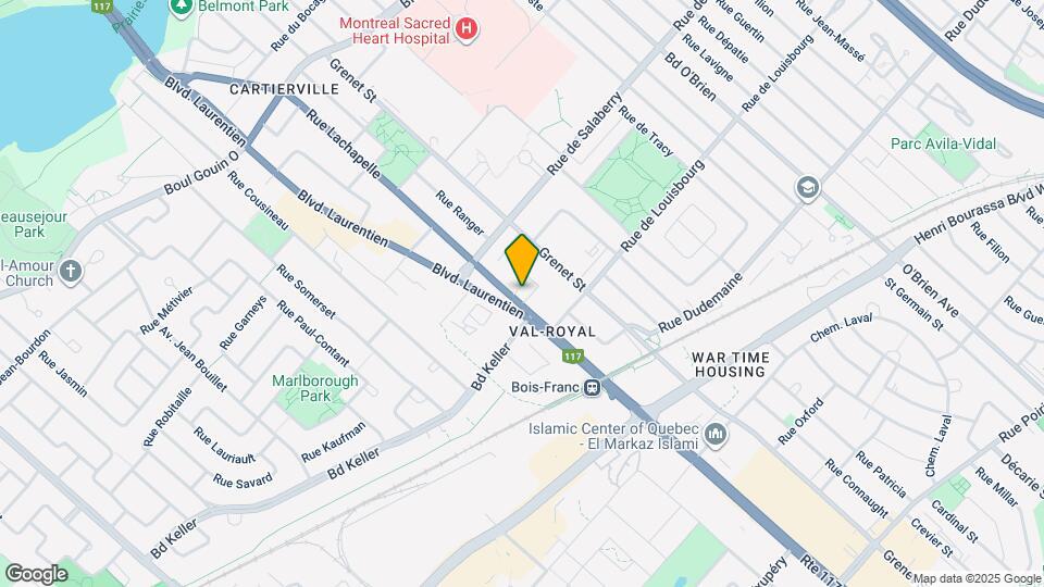 11889 Lachapelle Rue Map and Location Details