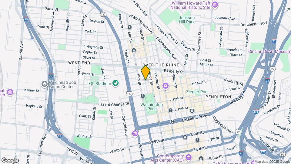 116 W 15th St, Unit 303 Map and Location Details