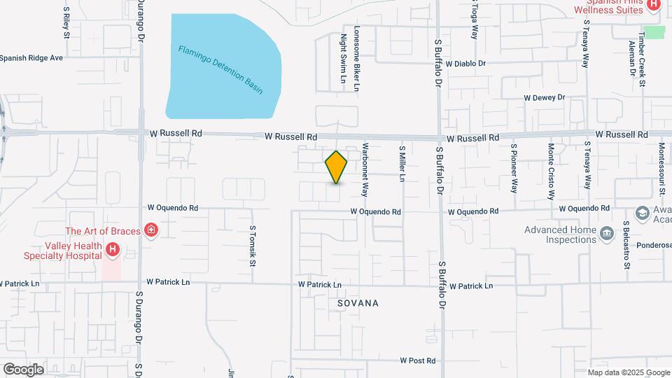 5843 Astapor St Map and Location Details