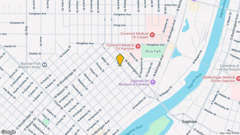 926 N Porter St Mapa y Detalles de la Ubicación