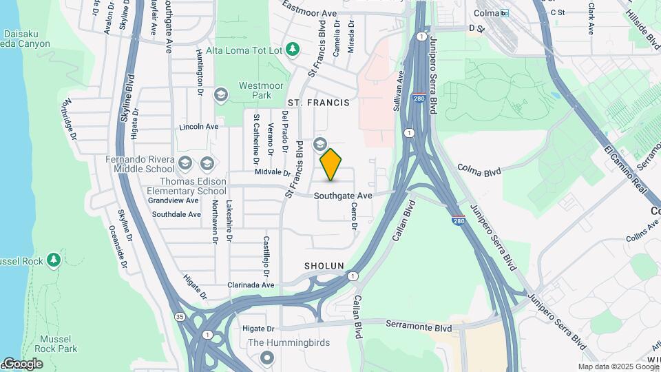 40 Santa Elena Ave Map and Location Details
