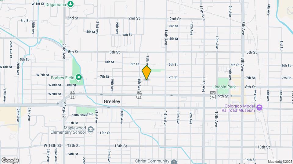 712 15th Ave Ct Map and Location Details