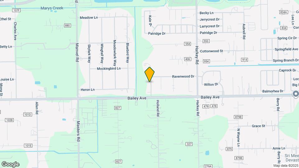 8115 Danson Ln Map and Location Details