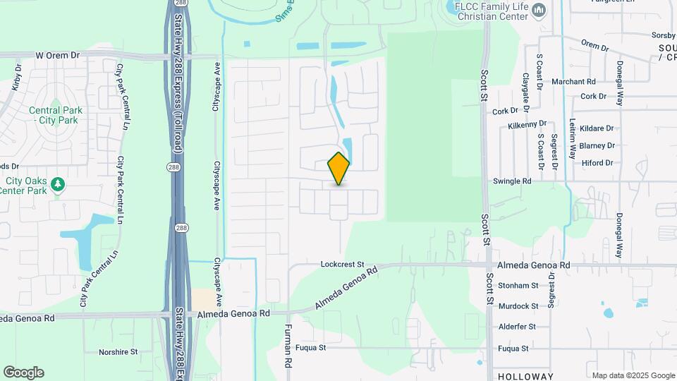 2921 Stamford Hl Ln Map and Location Details