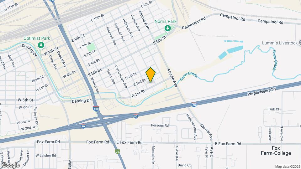 710 1st St Map and Location Details