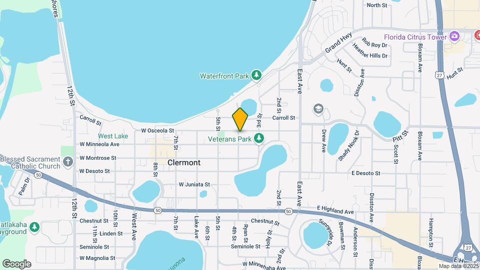 395 W Osceola St Map and Location Details