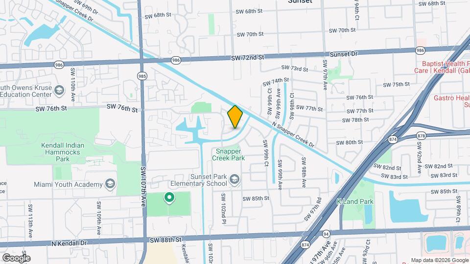 7811 SW 102nd Pl Map and Location Details