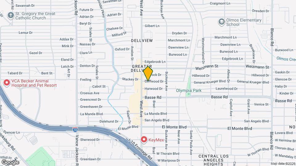 258 Cliffwood Dr Map and Location Details