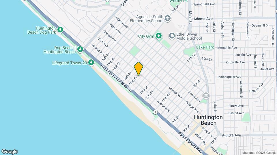 220 15th St Map and Location Details