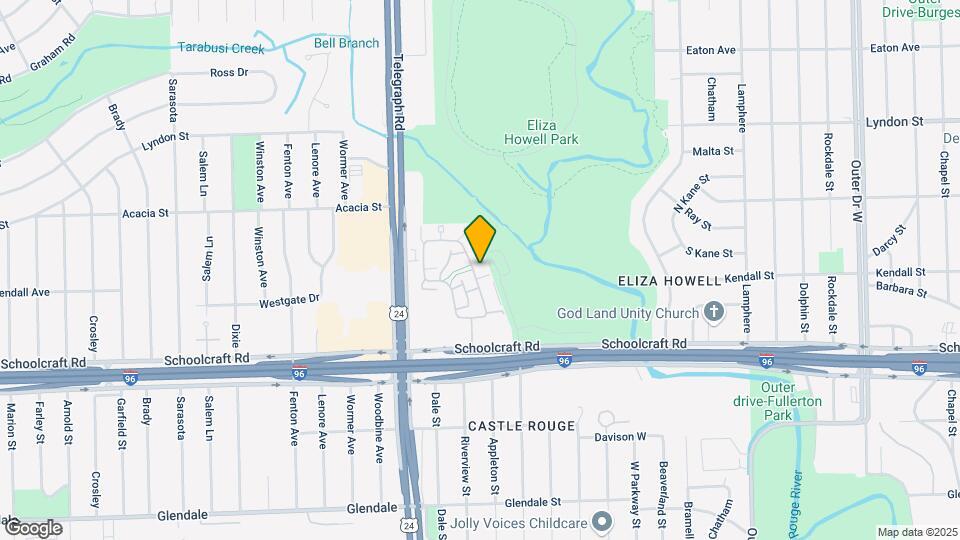 14180 Riverview St Map and Location Details