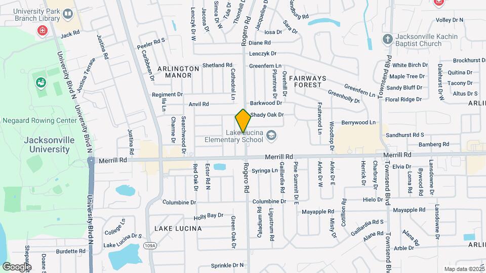 2854 Rogero Rd Mapa y Detalles de la Ubicación