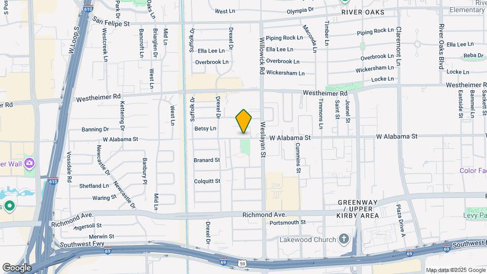 3930 W Alabama St Map and Location Details