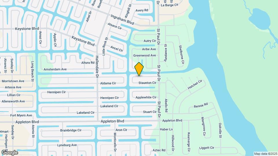 15619 Staunton Cir Map and Location Details