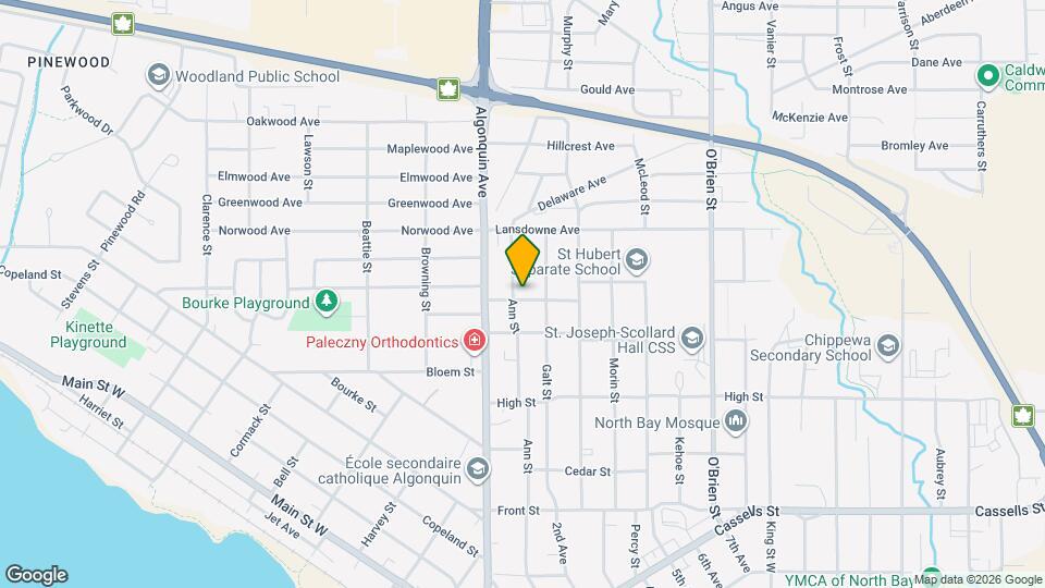 618 Lorne Av Map and Location Details