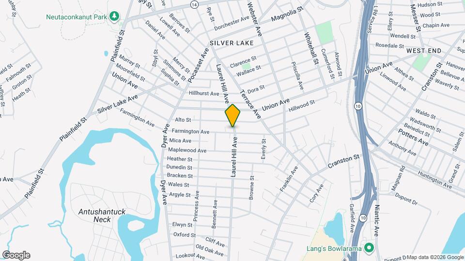 318 Farmington Ave Map and Location Details
