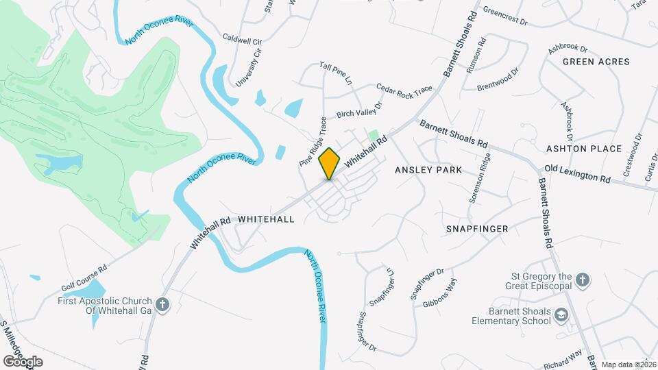 361 Whitehall Rd Map and Location Details