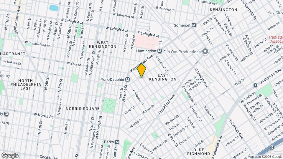 1902 E Hagert St Map and Location Details