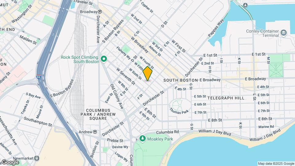 218 W 6th St Mapa y Detalles de la Ubicación