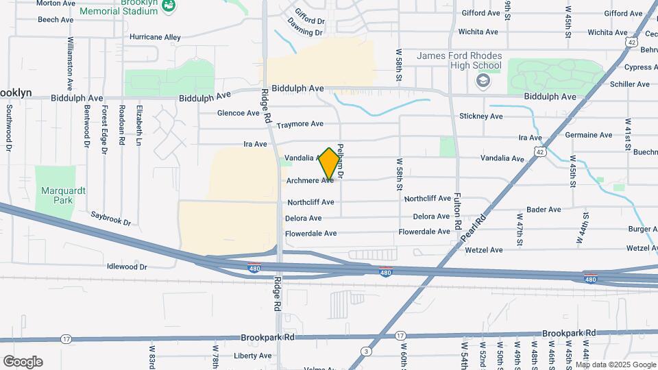 6309 Archmere Ave Map and Location Details