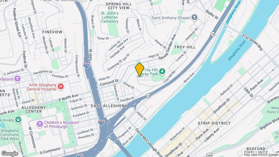 1106 Goettmann St Map and Location Details