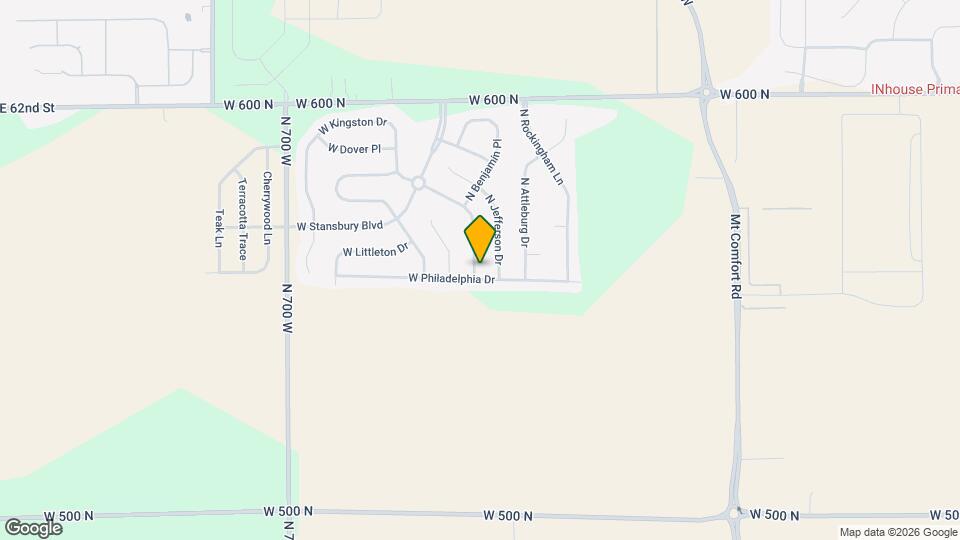5615 N Jamestown Dr Map and Location Details