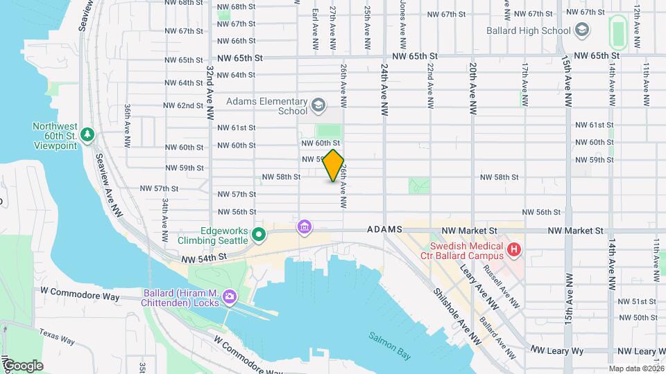 2614 NW 57th St Map and Location Details
