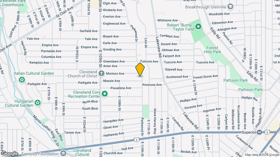 10939 Massie Ave, Unit 3 Map and Location Details