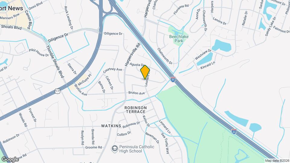 222 Belray Dr Map and Location Details