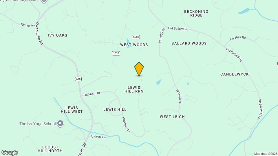 2424 Holkham Dr Map and Location Details