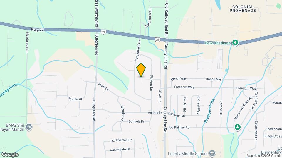 13001 Virginia Ct Map and Location Details