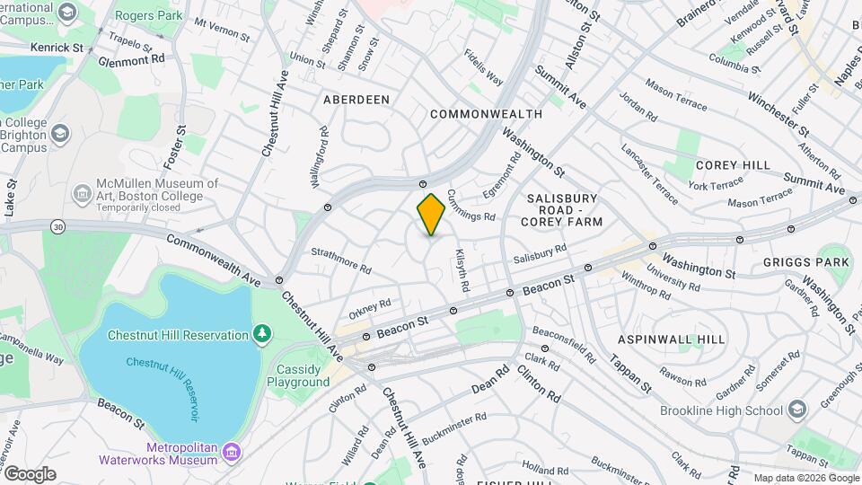 28 Lanark Rd Mapa y Detalles de la Ubicación