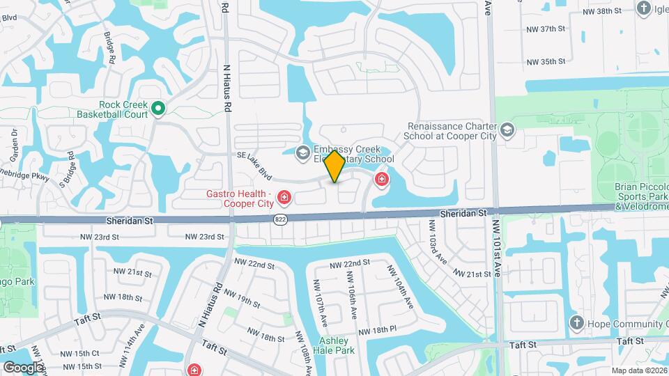 2632 W Saratoga Dr Mapa y Detalles de la Ubicación