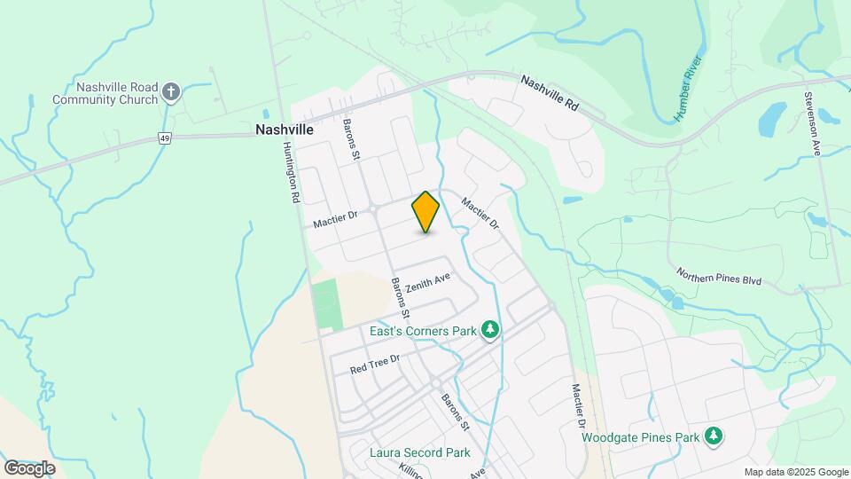 109 Alistair Cres Map and Location Details