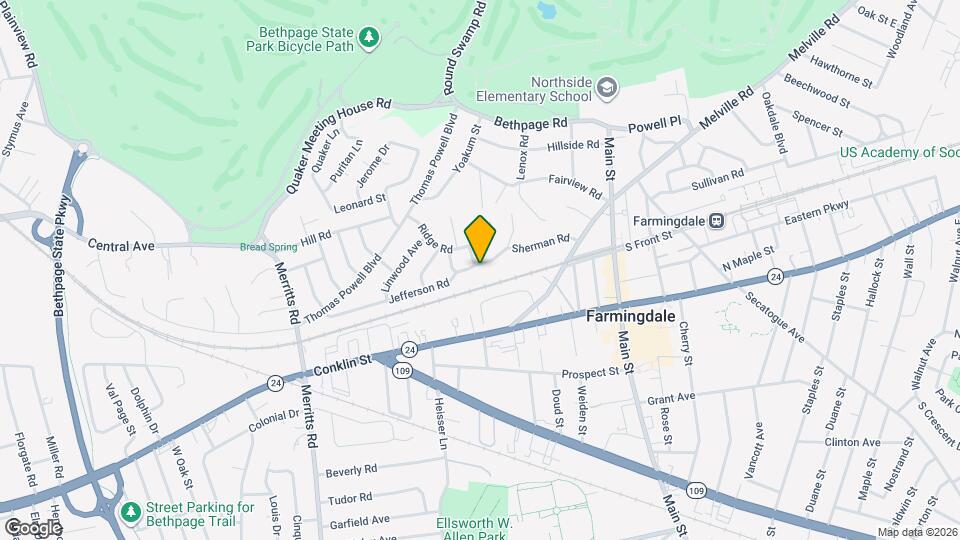 48 Jefferson Rd Map and Location Details