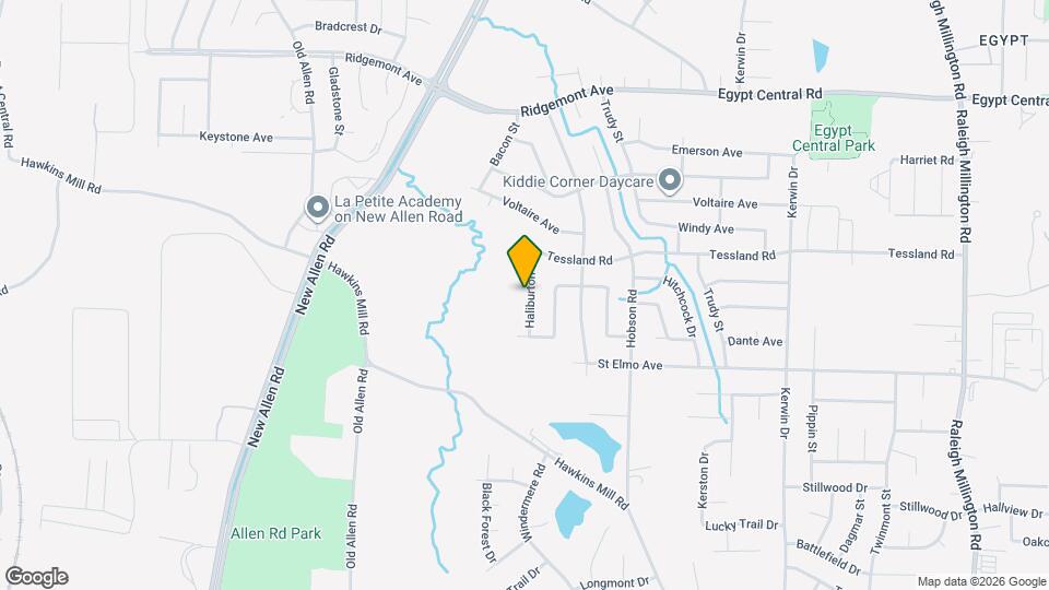 4065 Haliburton St Map and Location Details