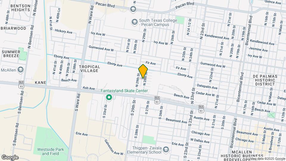 225 N 28th St Map and Location Details