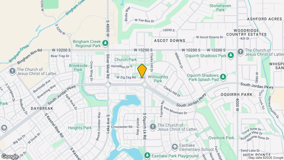 4578 S Jordan Pkwy Map and Location Details