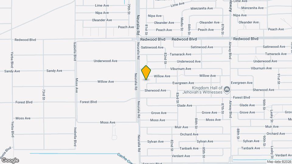 19637 81st St Map and Location Details