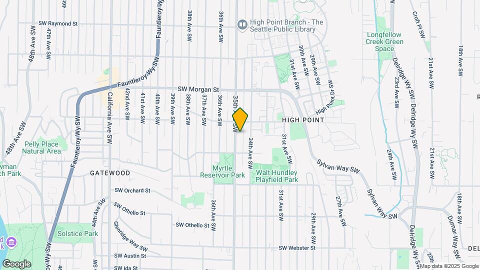 6726 35th Ave SW Mapa y Detalles de la Ubicación