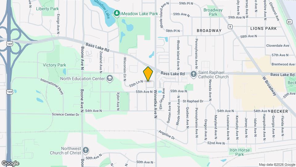 5530 Utah Ave N Map and Location Details