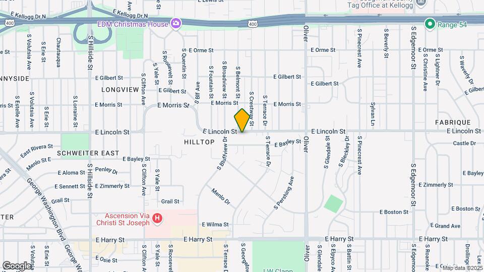 4309 E Lincoln St Map and Location Details